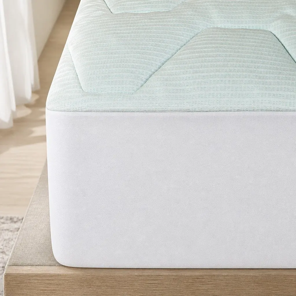 Single Mattress Topper with Memory Foam and Bamboo