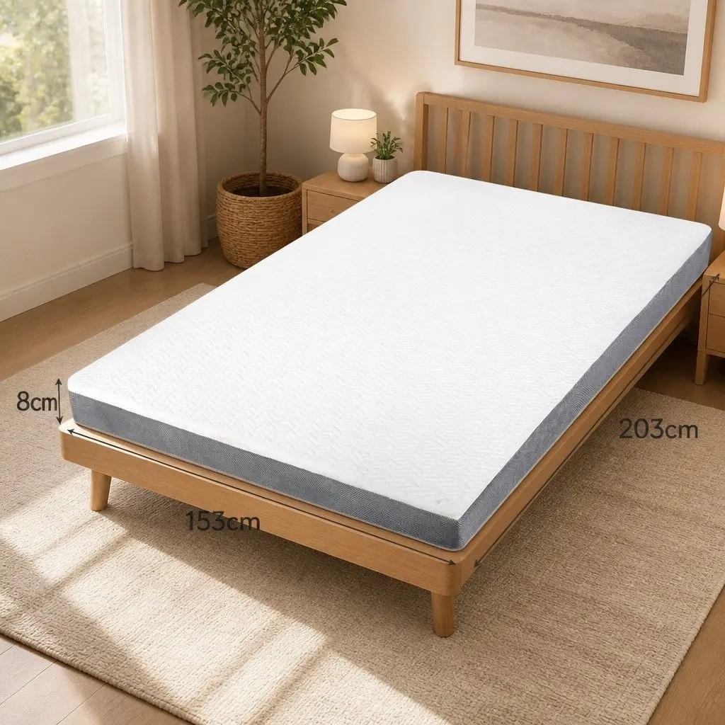 Queen Mattress Topper Dual Layer Memory Foam
