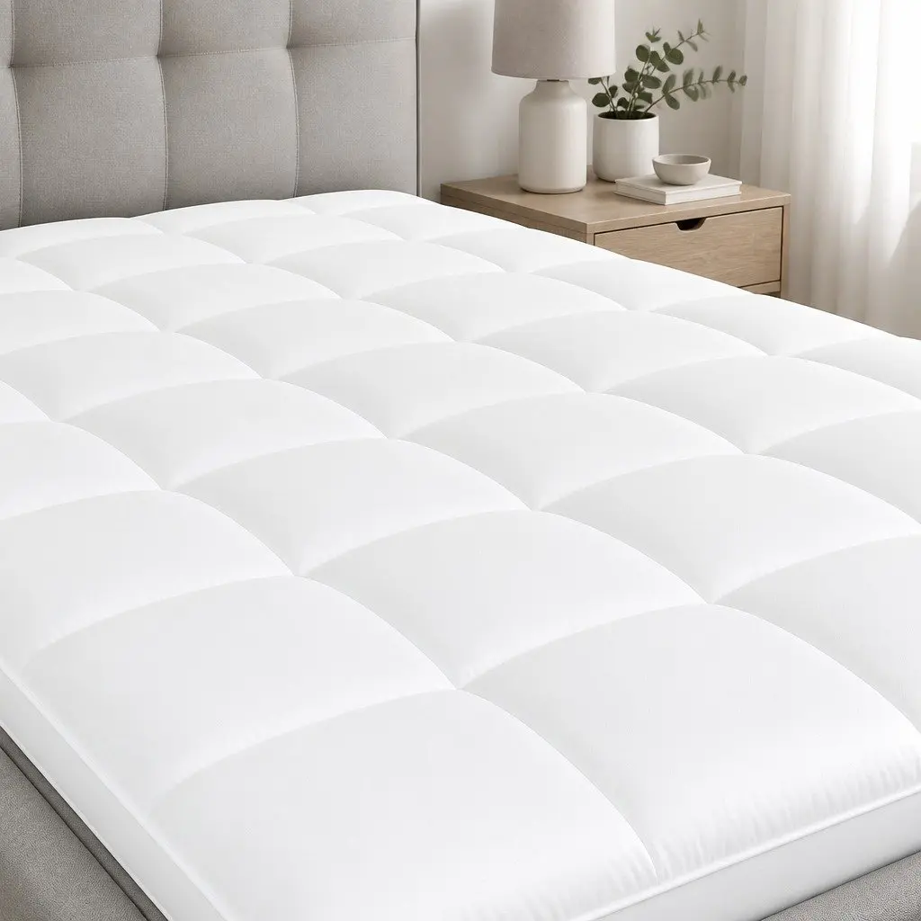 8cm Gel Memory Foam Mattress Topper with Support