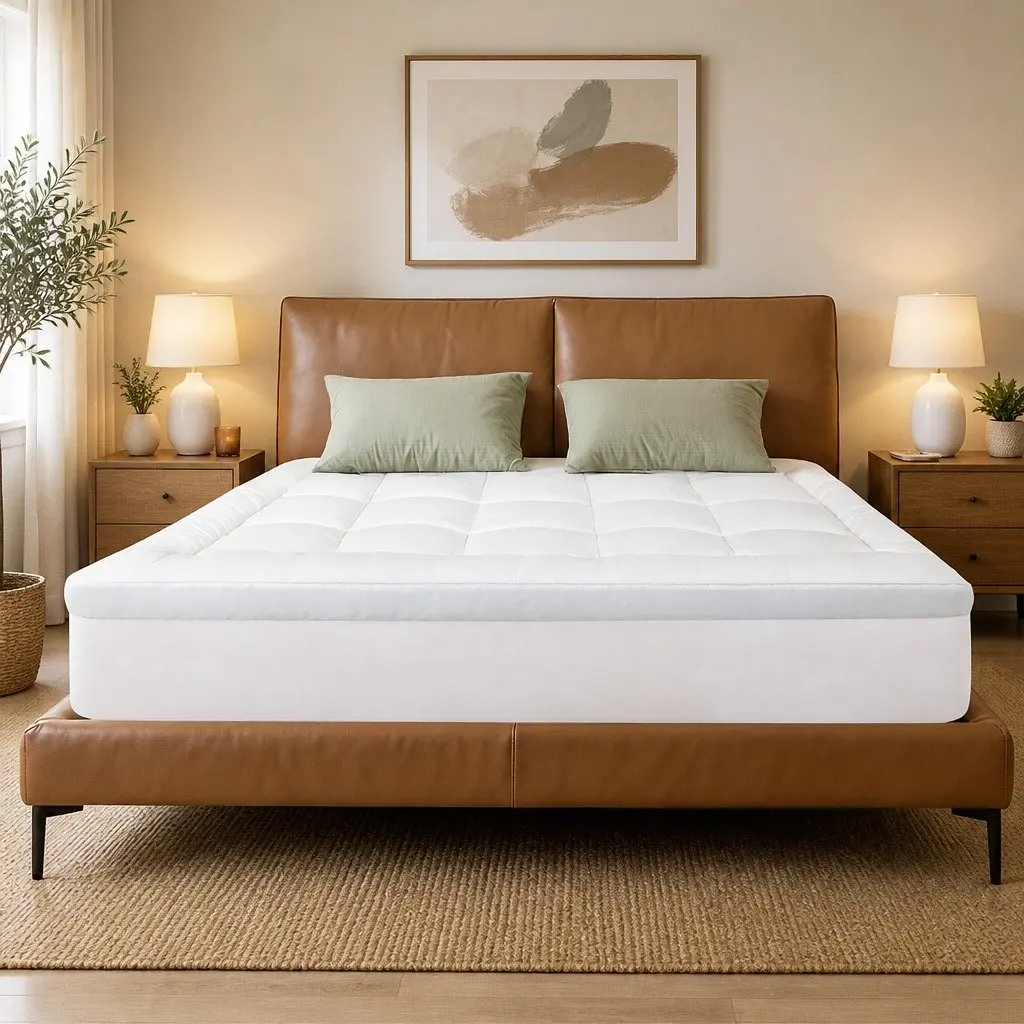 8cm Gel Memory Foam Mattress Topper with Support