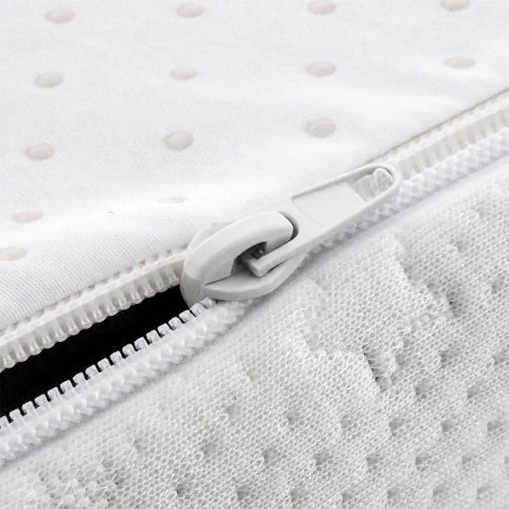 Dual-Layer Memory Foam Mattress Topper Double Bed Cooling Gel Bamboo Charcoal 190cm L x 137cm W x 5cm H White
