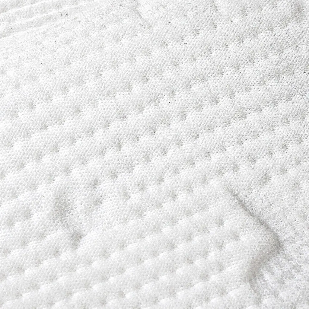 Memory Foam Mattress Topper Dual Layer 5cm Cooling Gel Bamboo King Single White