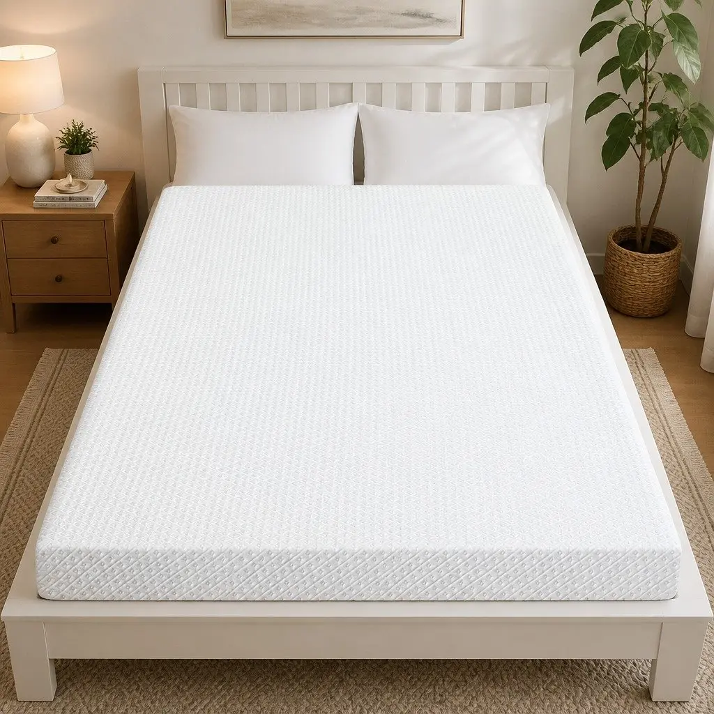 Dual-Layer Memory Foam Mattress Topper 10cm