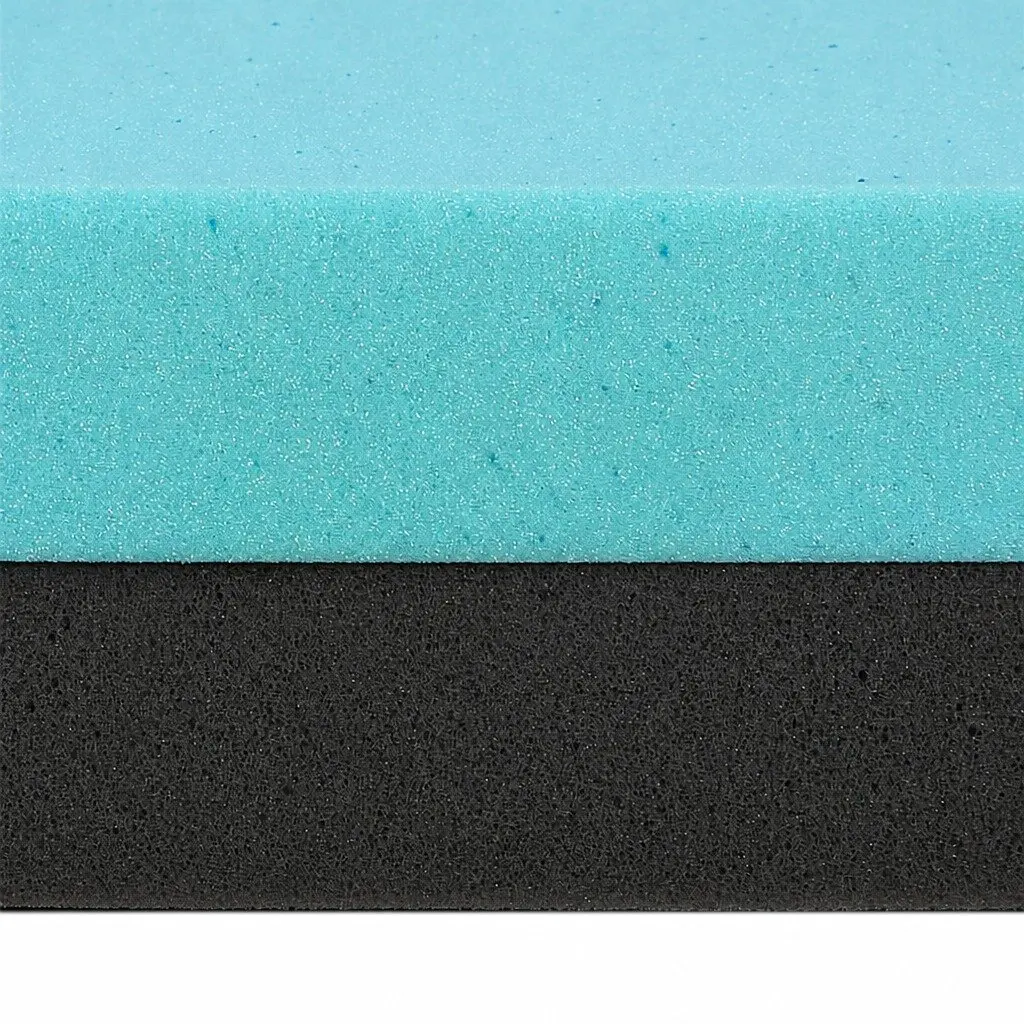 Dual-Layer Memory Foam Mattress Topper 10cm