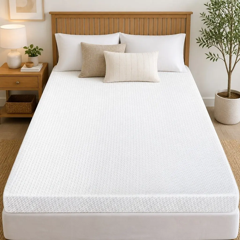 Dual-Layer Gel Memory Foam Mattress Topper 10cm