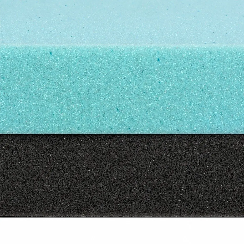 Dual-Layer Gel Cooling Memory Foam Mattress Topper 10cm