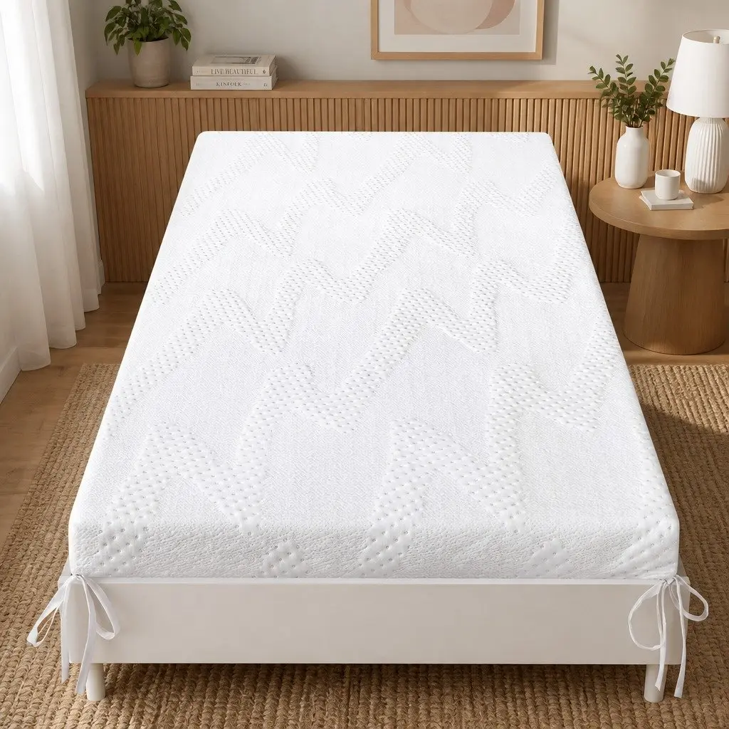 Gel Memory Foam Mattress Topper for Travel