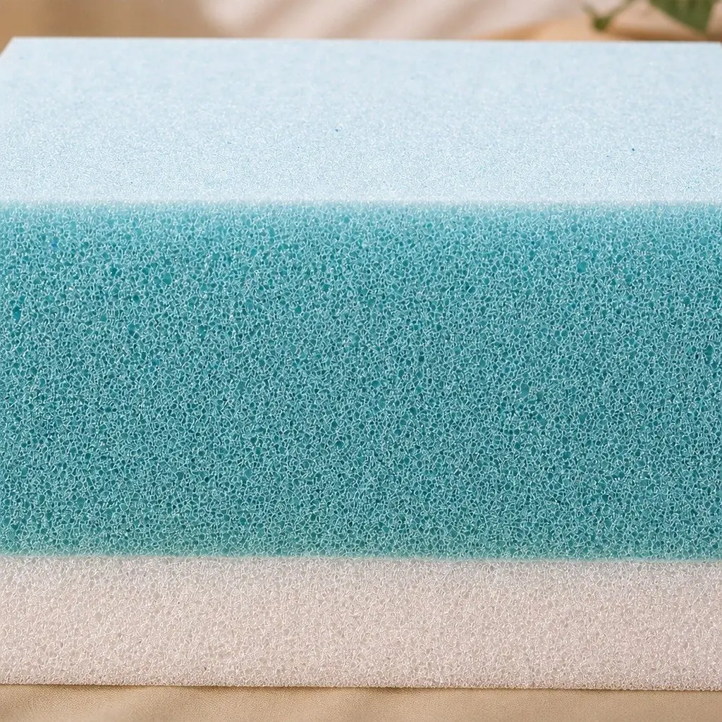 Gel Memory Foam Mattress Topper for Travel
