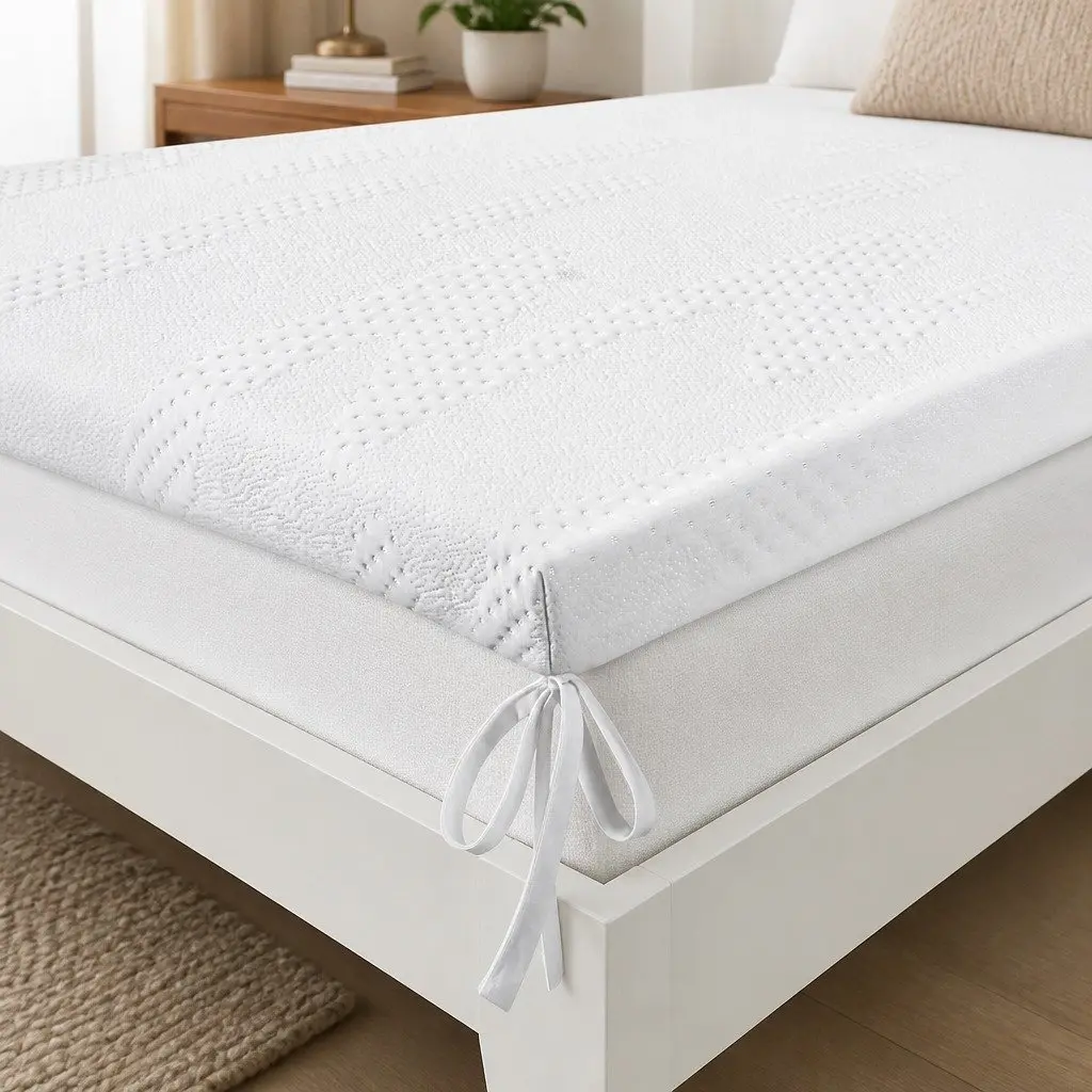 Gel Memory Foam Mattress Topper for Travel