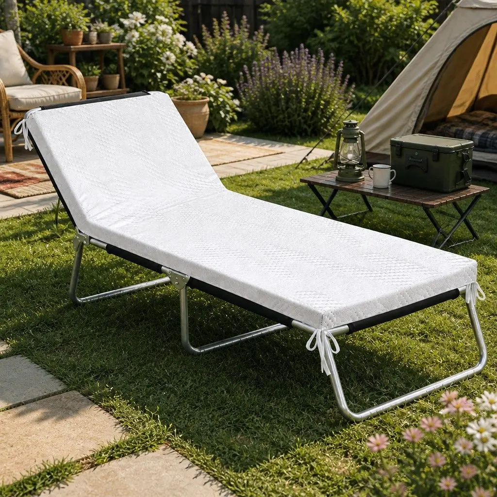 Gel Memory Foam Mattress Topper for Travel