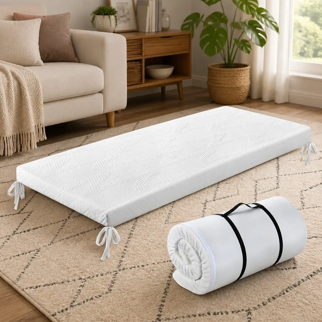 Gel Memory Foam Mattress Topper for Travel