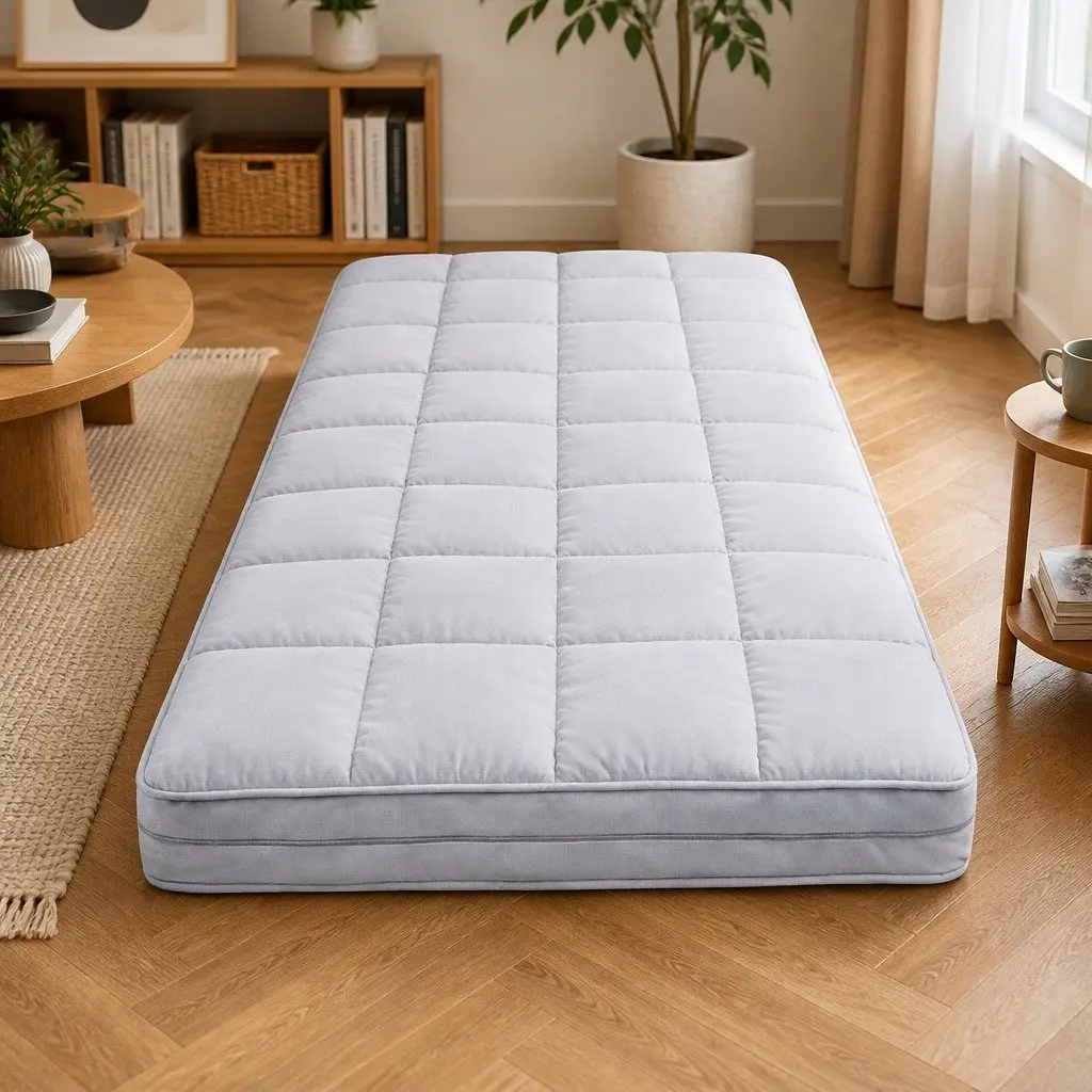 Portable Foldable Foam Sleeping Pad in Grey