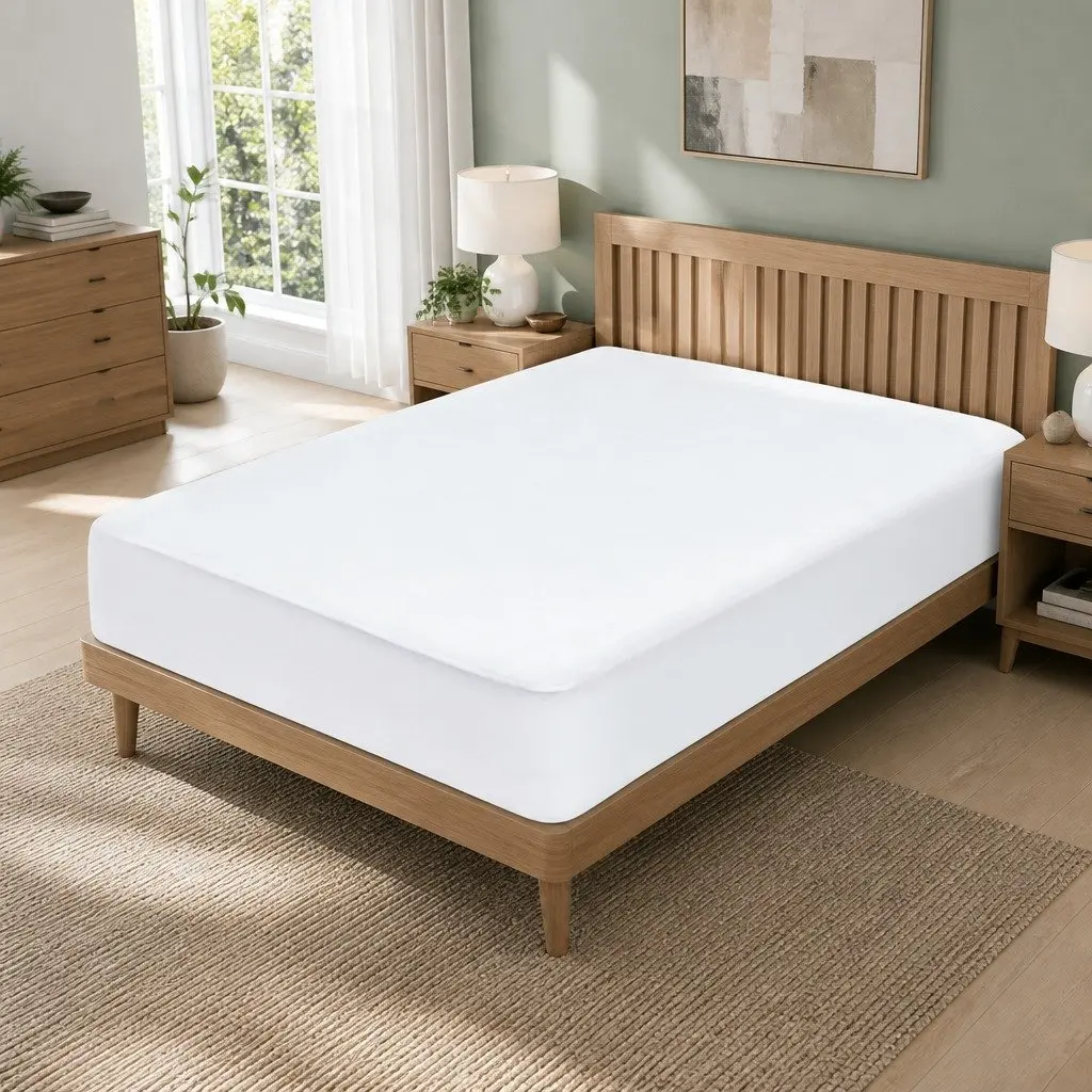 King Single Mattress Protector with Bamboo Fabric