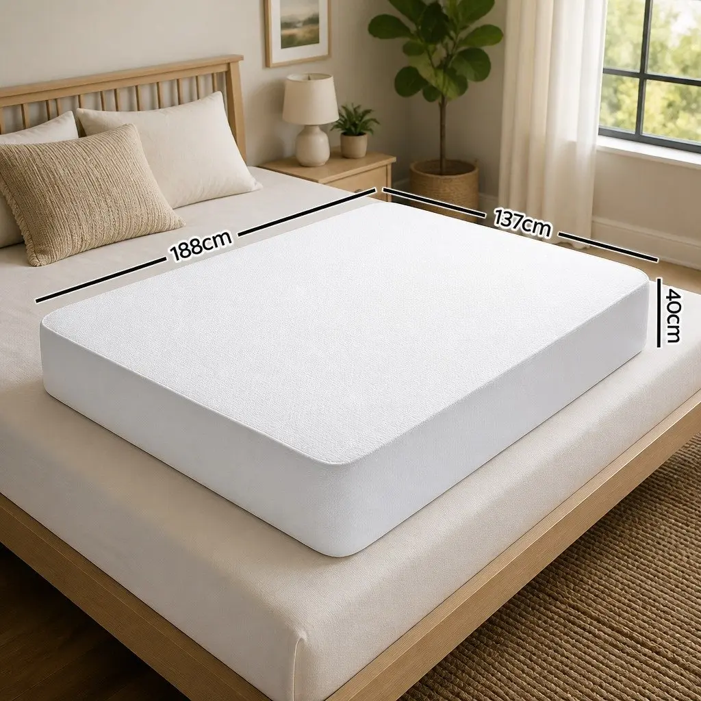 Bamboo Double Mattress Protector Waterproof
