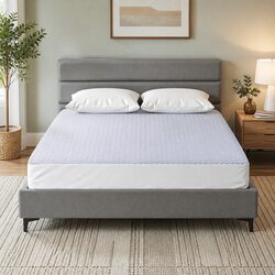Cooling Mattress Protector Waterproof Deep Pocket Fitted Skirt Queen Size