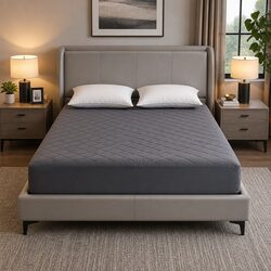 Waterproof King Mattress Protector with Quilted Microfiber