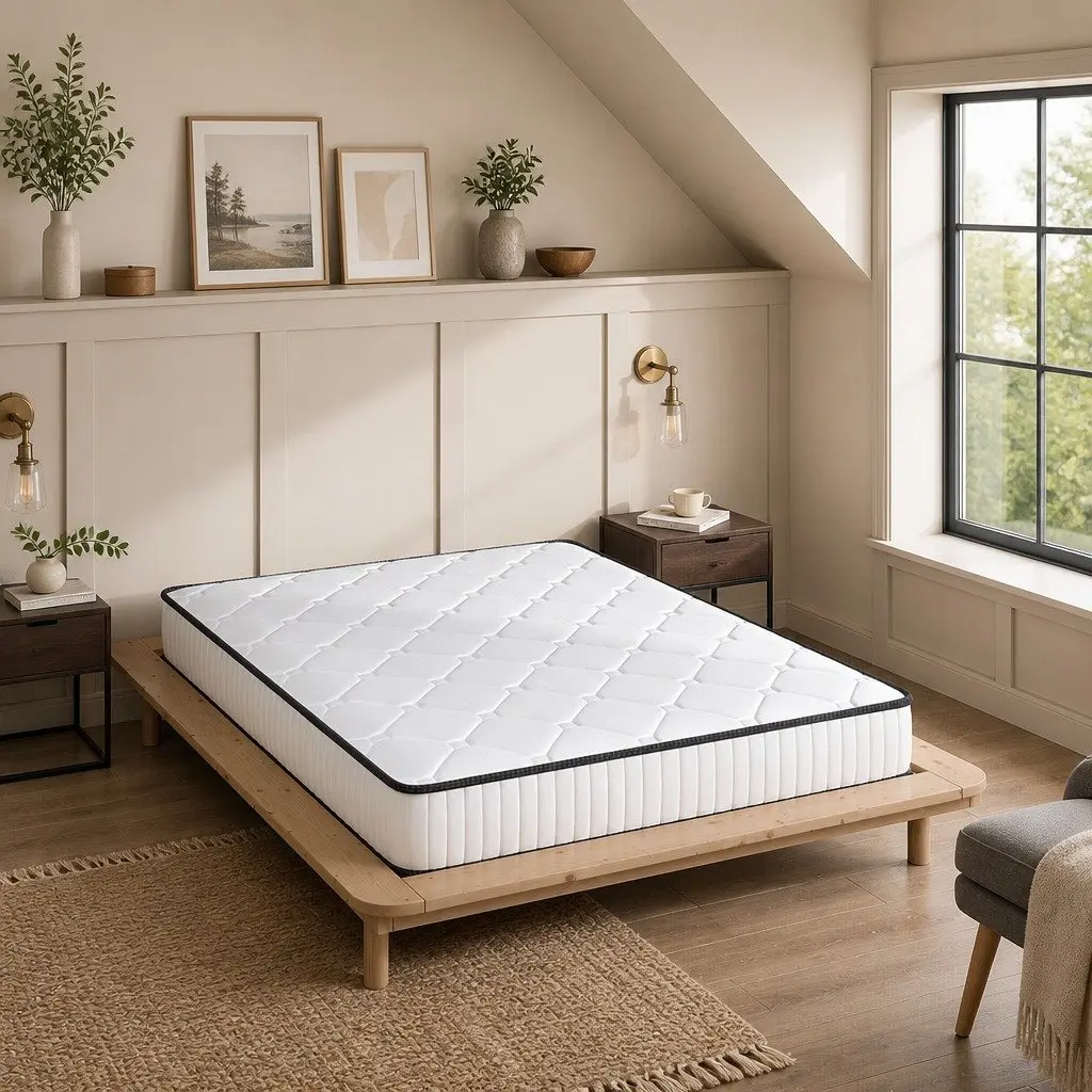 Spring Mattress Pocket Foam 188x138cm