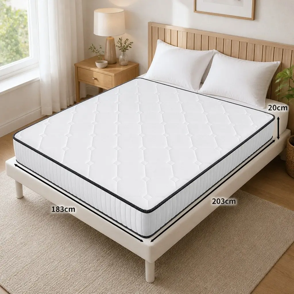 Spring Mattress Bed in King, Single, Double, and Queen Sizes