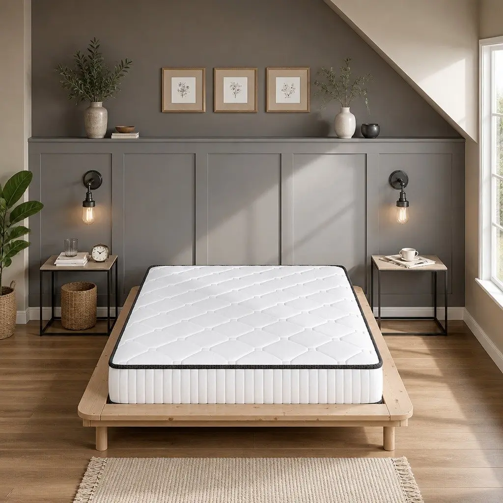 Spring Mattress Bed in King, Single, Double, and Queen Sizes