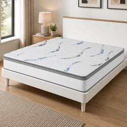 High-Quality Double Pocket Spring Mattress 25cm Thick