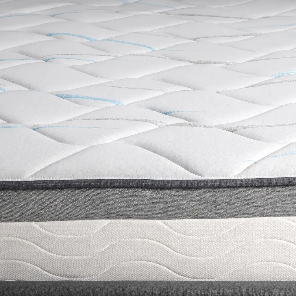 Spring Mattress King Pocket Spring 25cm White