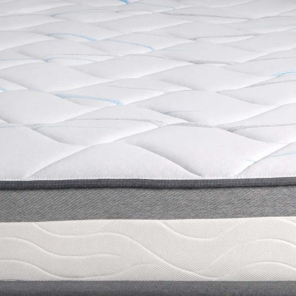 Queen Spring Mattress 25cm Pocket Coil Support