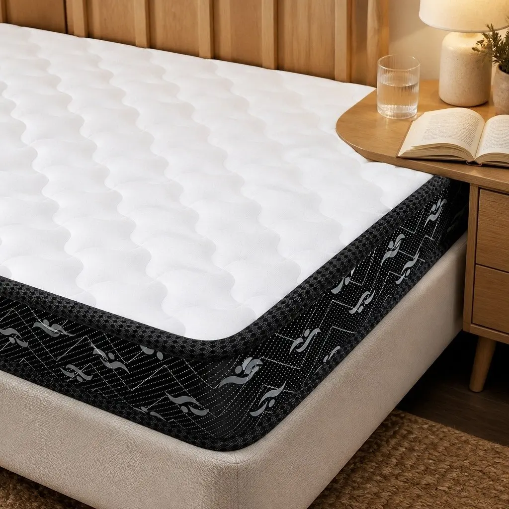 King Single Spring Mattress 16cm Bonnell Core