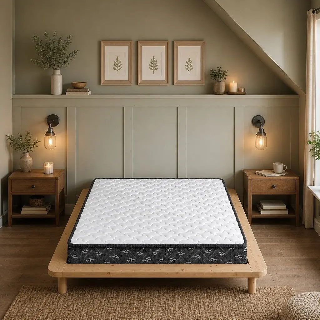 King Single Spring Mattress 16cm Bonnell Core
