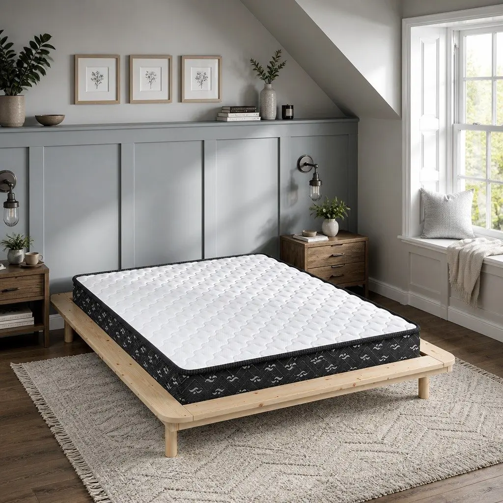 King Single Spring Mattress 16cm Bonnell Core