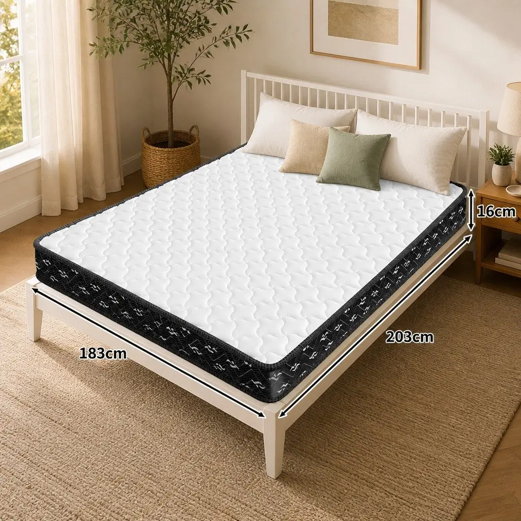 King Spring Mattress with 16cm Bonnell Coils