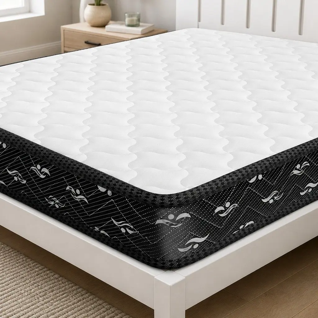Queen Size Spring Mattress with Bonnell Support 203x153cm
