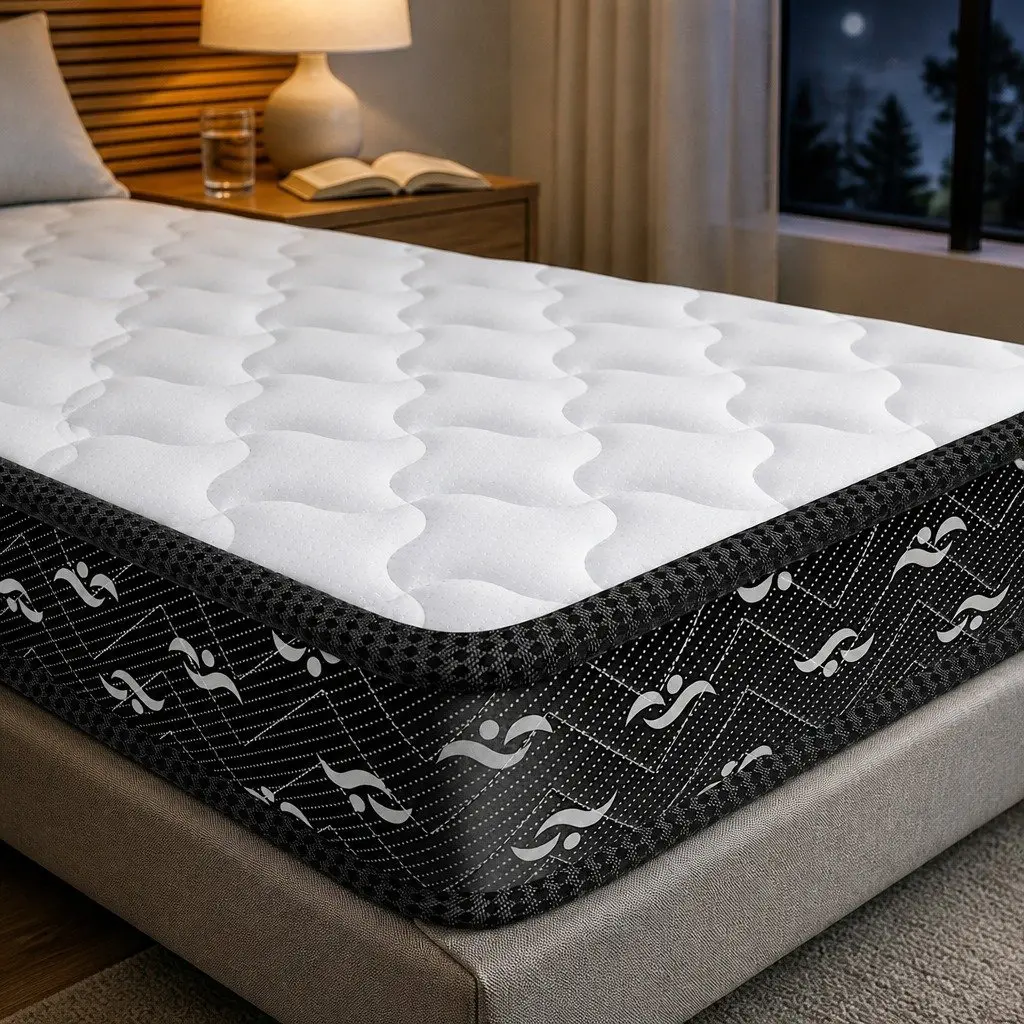 Bonnell Coil Single Spring Mattress with 16cm Thickness