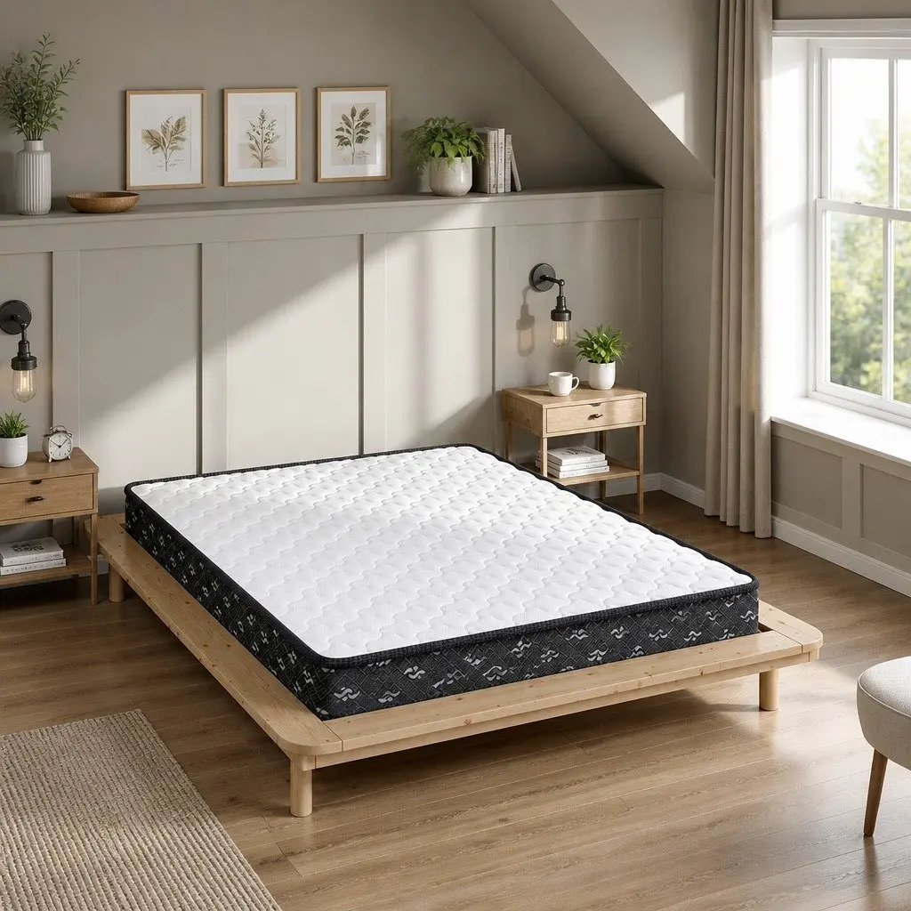 Bonnell Coil Single Spring Mattress with 16cm Thickness