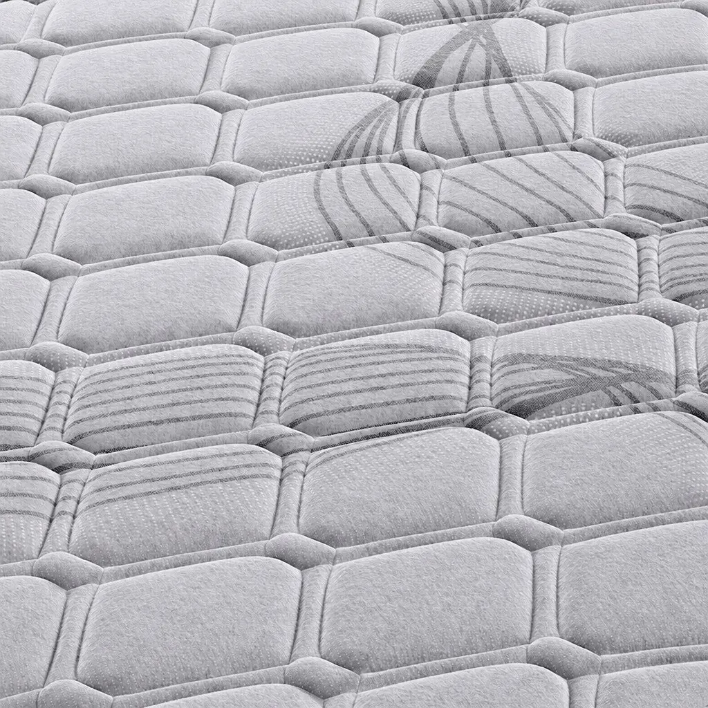 Double Pocket Spring Mattress 5-Zone Medium Firm Bed 188cm x 138cm Sleep Support