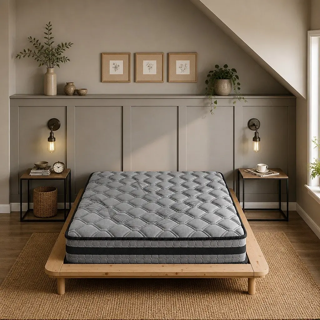 King Spring Mattress with Pocket Egg 5-Zone Support