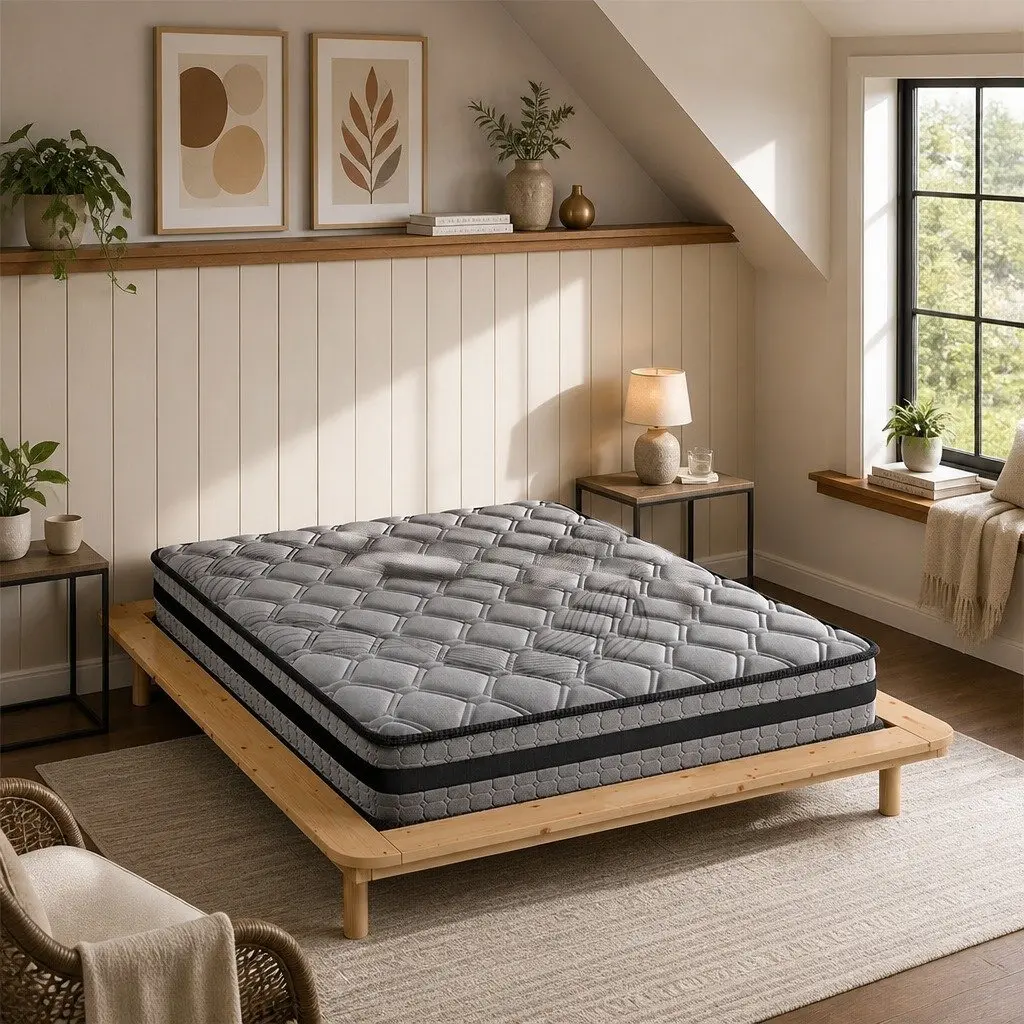 Single Pocket Spring Mattress with 5-Zone Support