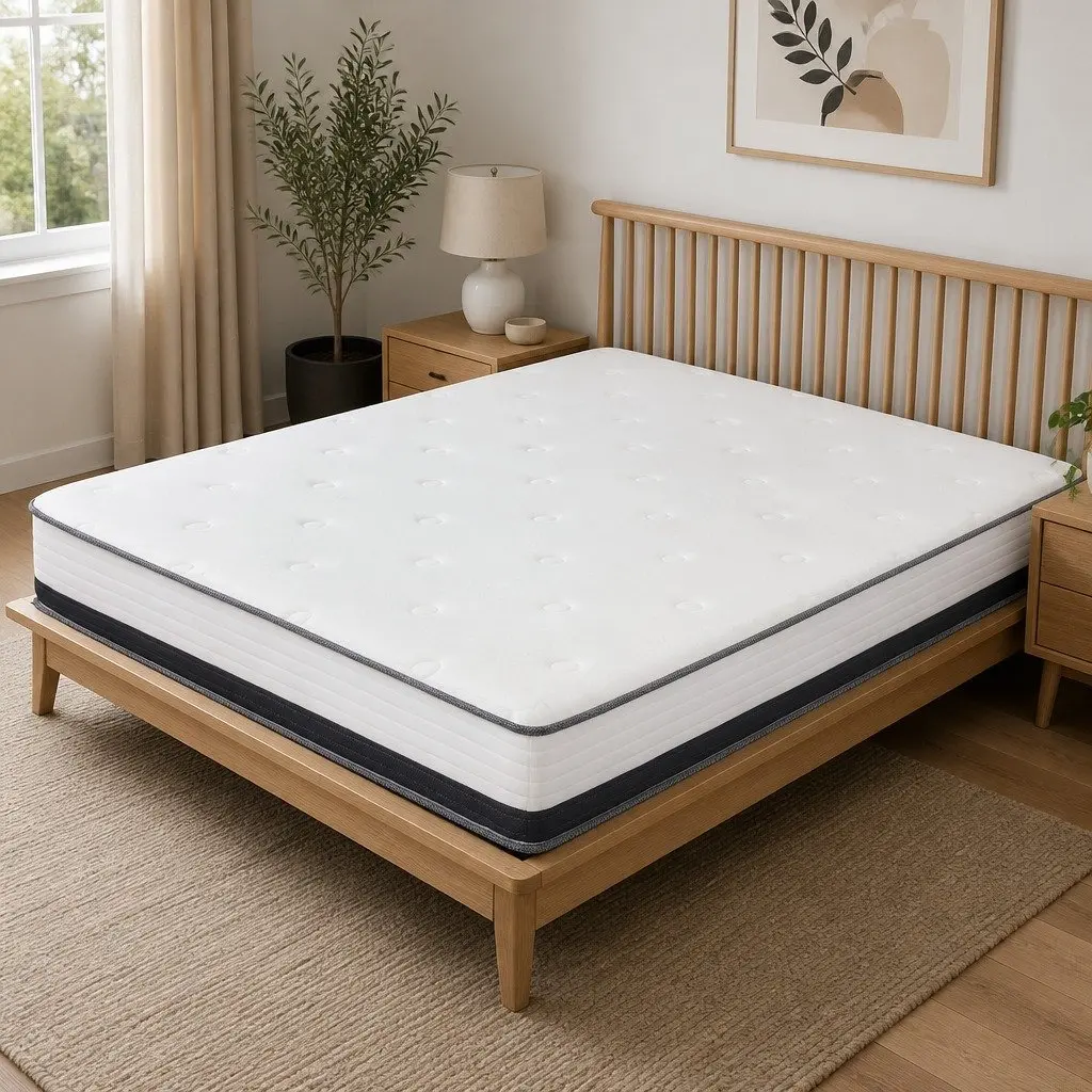 Single Pocket Spring Mattress with HD Foam