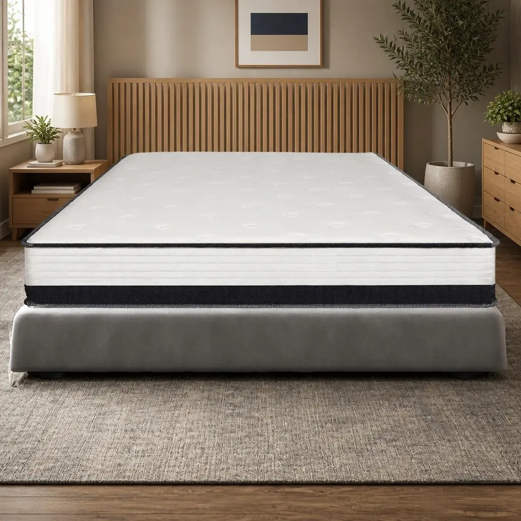Single Pocket Spring Mattress with HD Foam