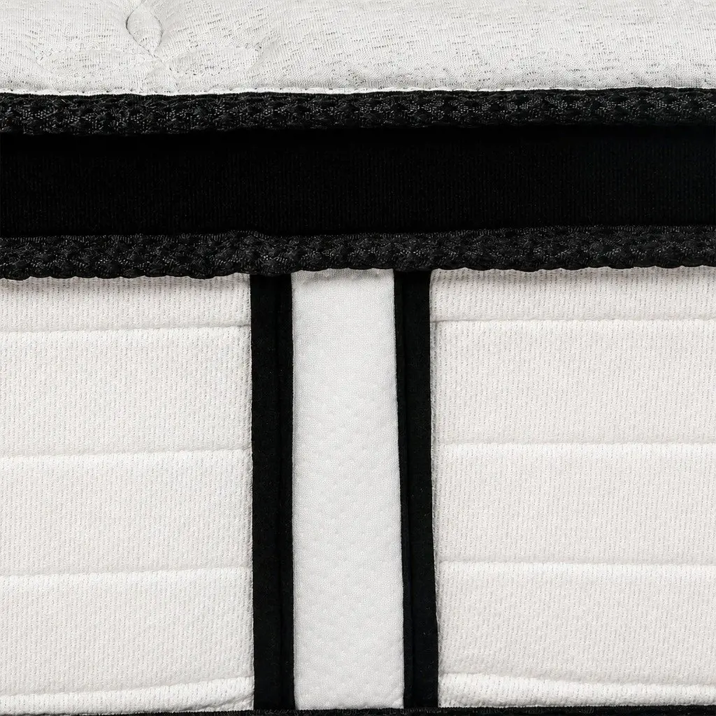Medium Firm King Single Pocket Coil Spring Mattress 203cm