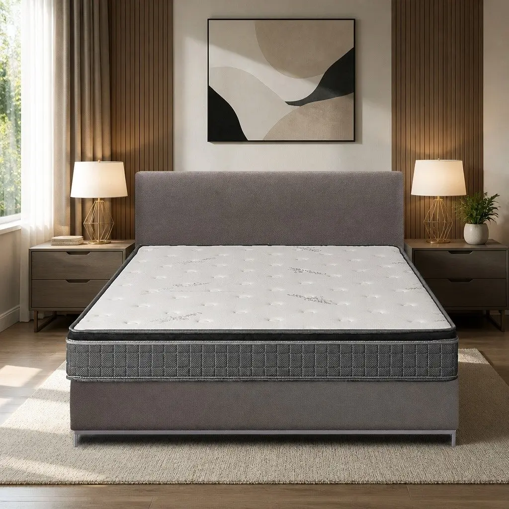 Double Bonnell Spring Mattress with Robust Support