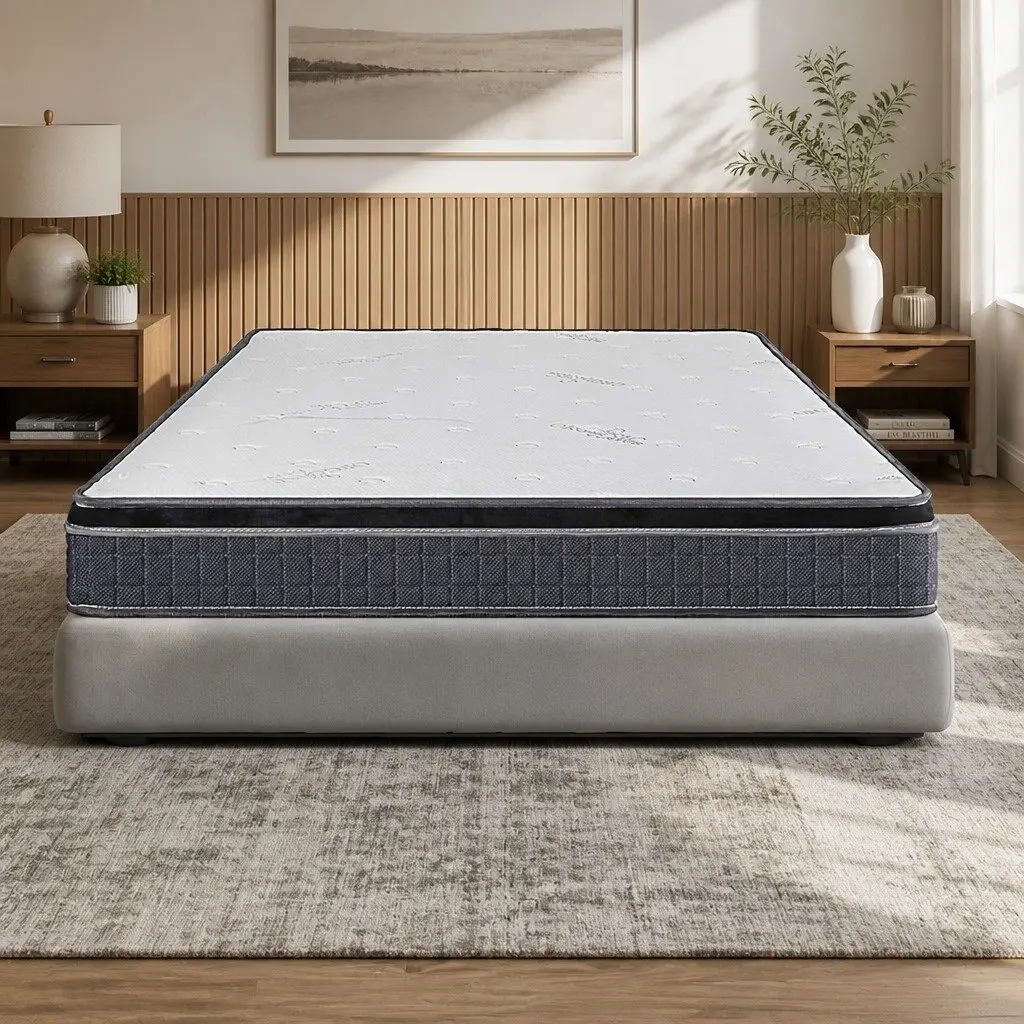 Bonnell Coil Queen Size Spring Mattress with Medium Firmness