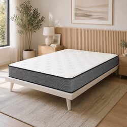 High-Quality Double Pocket Spring Mattress with 6-Zone Support