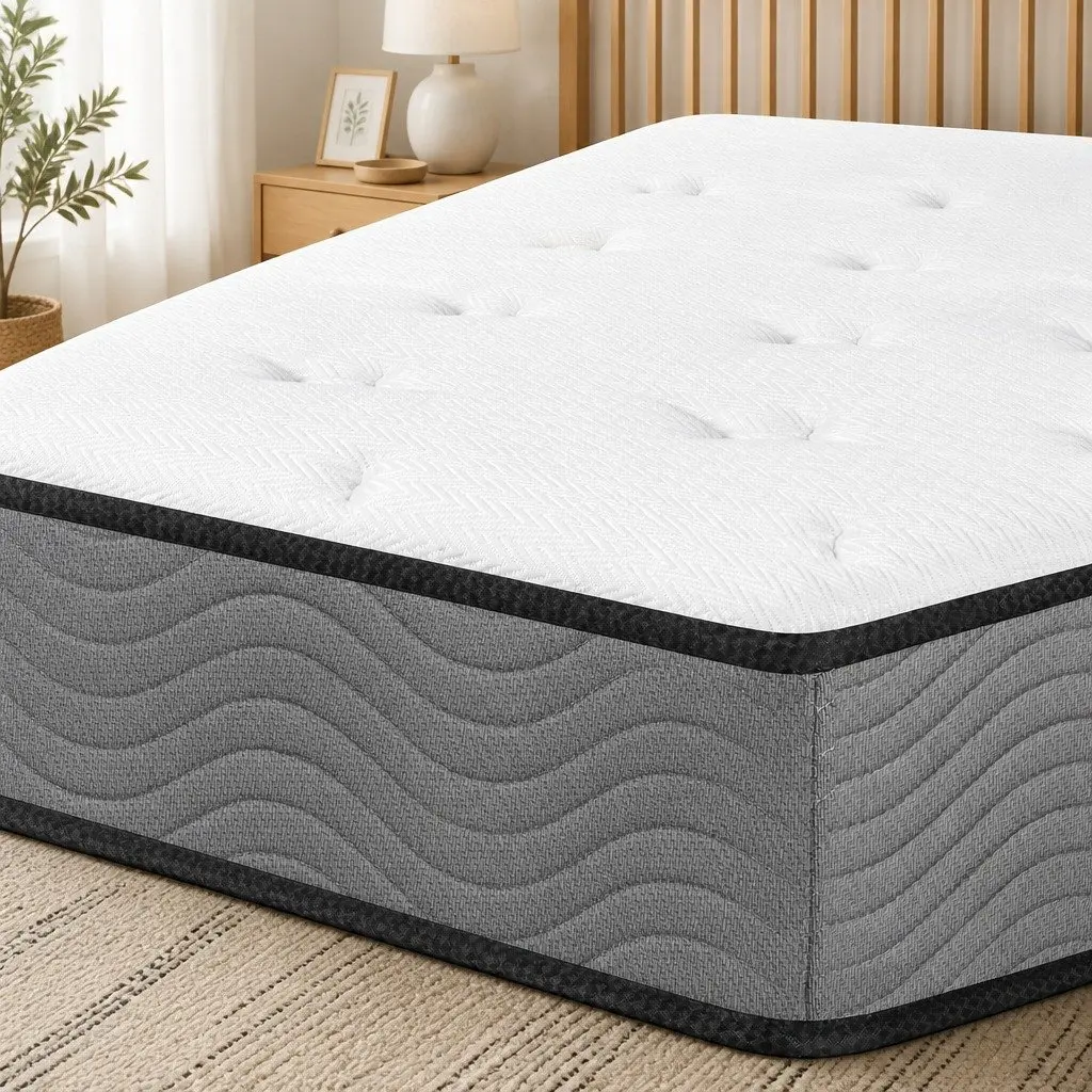 Double Pocket Spring Mattress with 6-Zone Support