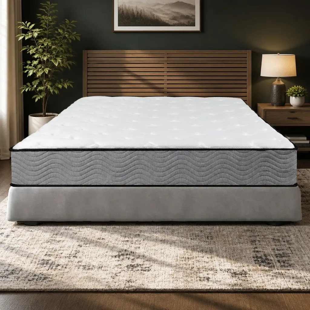 Double Pocket Spring Mattress with 6-Zone Support