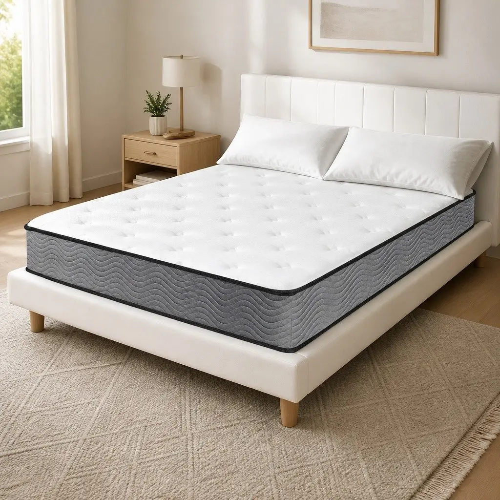 Extra Firm King Single Spring Mattress with 6-Zone Support