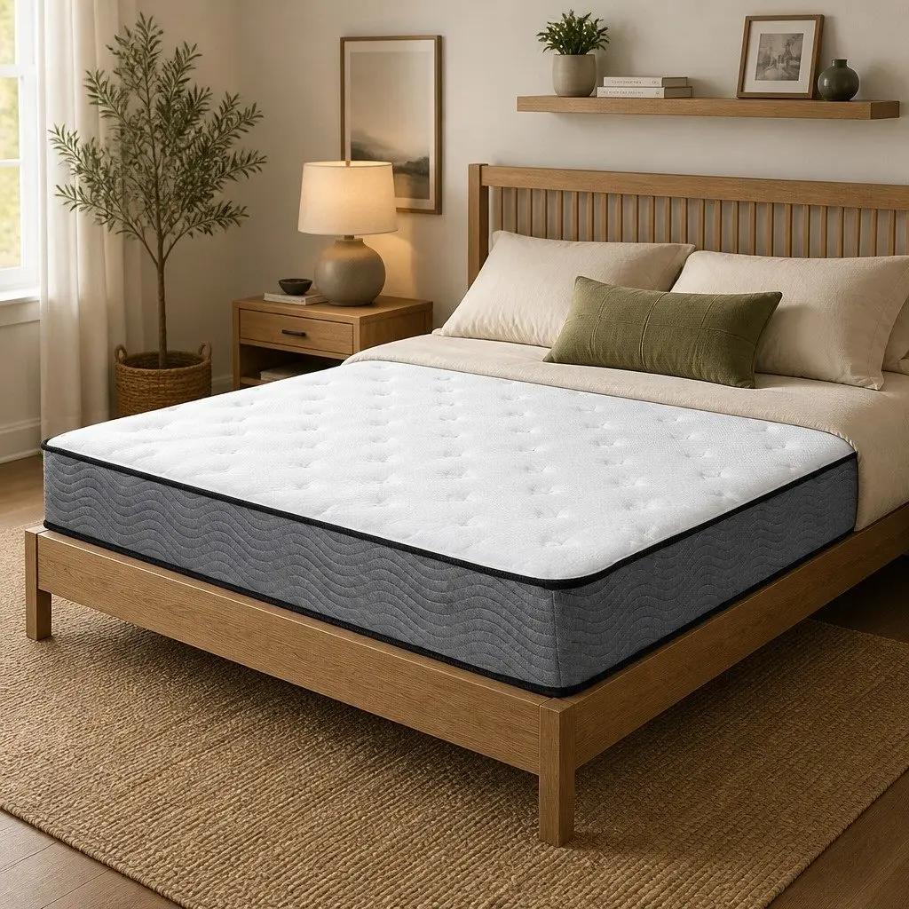 Extra Firm King Single Spring Mattress with 6-Zone Support