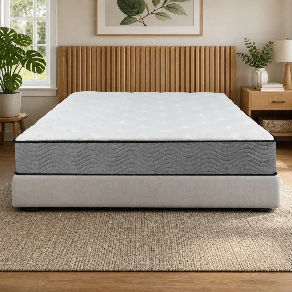 Extra Firm King Single Spring Mattress with 6-Zone Support