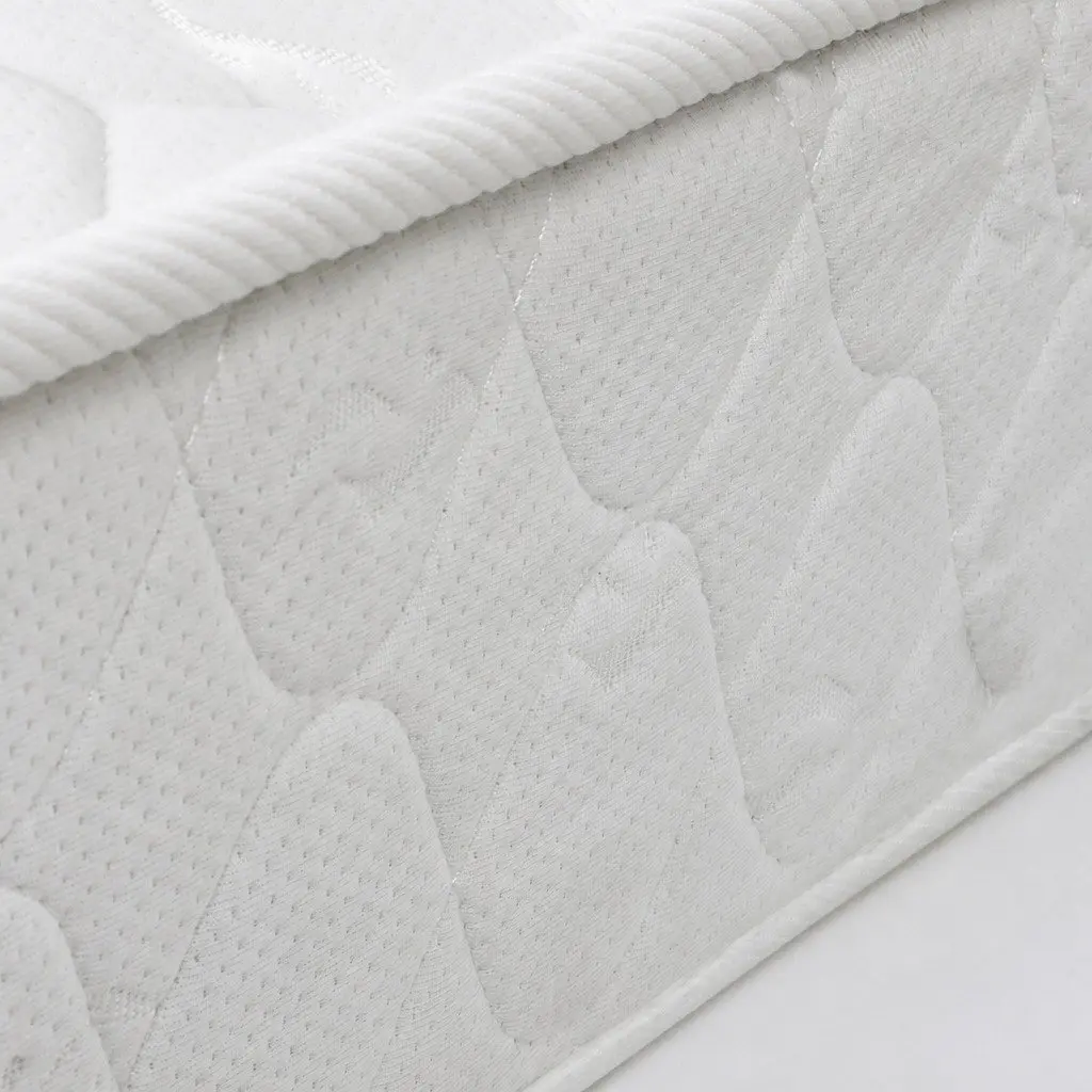 Single Mattress Bonnell Spring Coil High Firm Support Foam 190cm L x 91cm W White