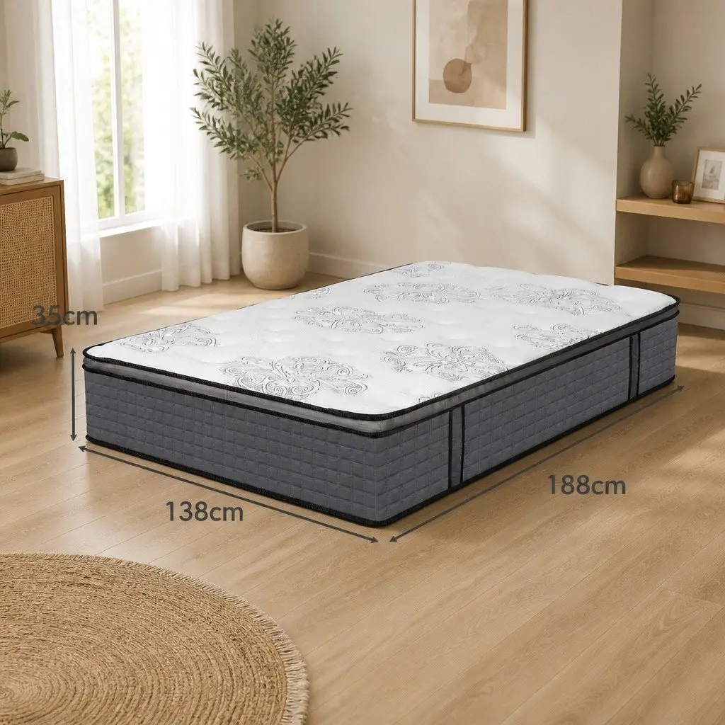 Double Spring Mattress with 5-Zone Support