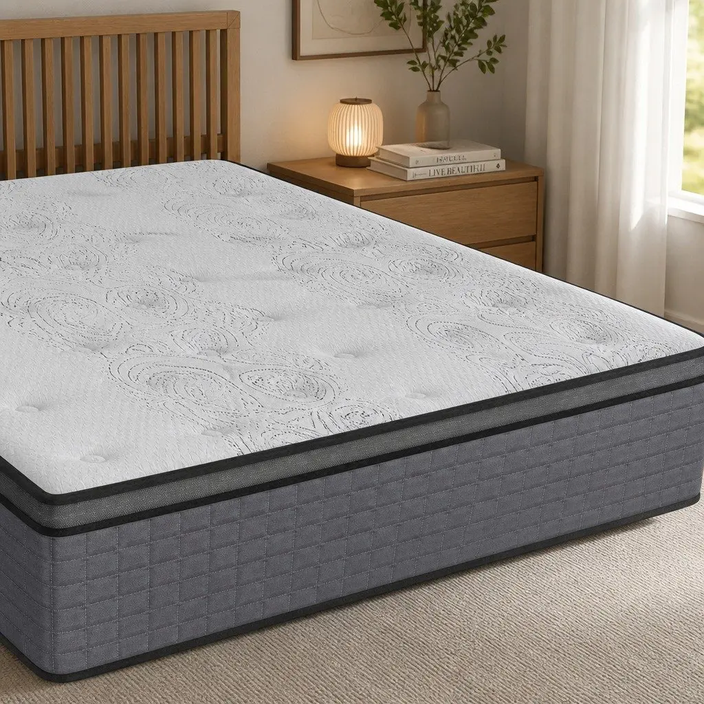 Double Spring Mattress with 5-Zone Support